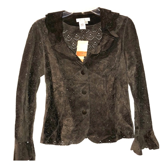 Coldwater Creek Jackets & Blazers - Vintage Leather Blazer